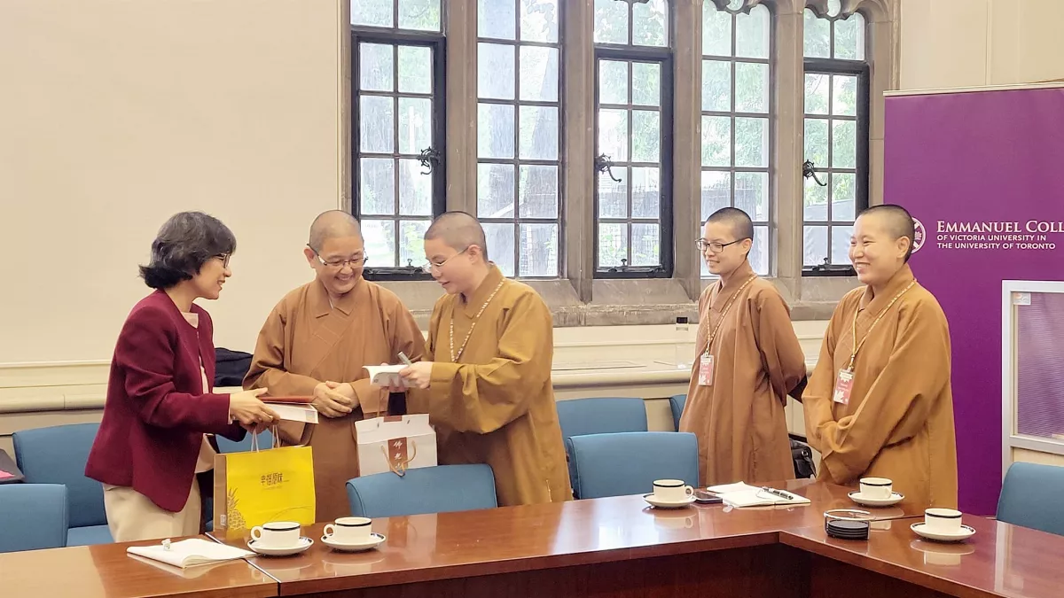 Fo Guang Shan Tsung Lin University Overseas Exchange Tour Visits Renowned Universities in Toronto